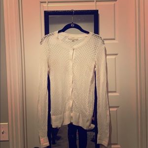 White loft cardigan